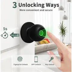 GENERICO - Cerradura inteligente tipo perilla