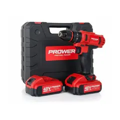 PROTOOL - Taladro Inalámbrico Percutor PROTA48R Prower + Obsequio