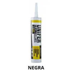 GENERICO - Silicona Tubo Negra Antihongos 280g