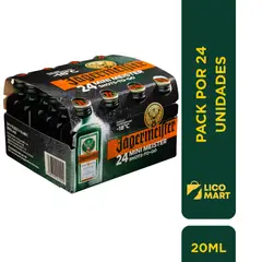 JAGERMEISTER - PACK MINIATURA 20 ML POR 24 UNIDADES