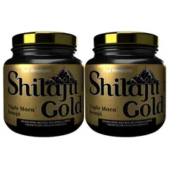 NATURAL MEDICINE - Shilajit Gold + Triple Maca y Borojo - Fertilidad Natural x2