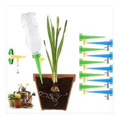 GENERICO - Regador Automático De Plantas Por Goteo Paquete X 6 Unidades