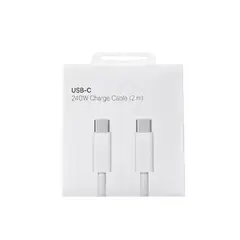 GENERICO - Cable 240w Carga Tipo C 240w De 2m Para Macbook iPad Pro