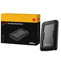 KODAK - Disco Duro Externo 500gb Hdd Usb 30 Portatil Almacenamiento Antigolpes