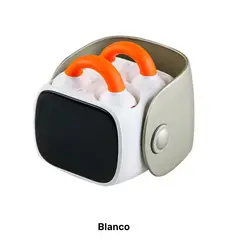 GENERICO - Audífonos Inalámbricos Metal Mini QD-6 Clip Oreja Bluetooth 5.3 Led Modern Life