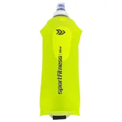 SPORTFITNESS - Botella Para Agua Flexible Verde 500 Ml Hidratación