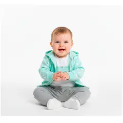 BABY KDS - Conjunto Bebe Niña 3 Piezas Verde- Glotoncitos..