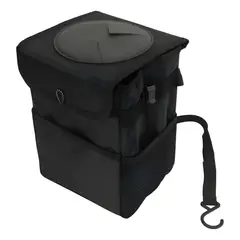 GENERICO - Cesto Recipiente Para Basura De Carro Papelera Con Bolsillos