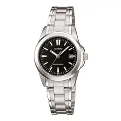 CASIO - RELOJ PARA MUJER LTP-1215A-1A2DF -PLATEADO