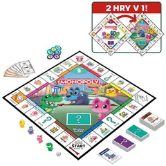 HASBRO GAMING - Juego de Mesa Monopoly Junior Edición 2026