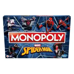 HASBRO GAMES - Juego de Mesa Monopoly Spider-Man