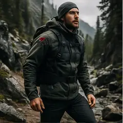 GENERICO - Morral De Viaje 50 A 65 L Expandible Mr. Deff Maleta Camping