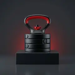 007PLUS - Mancuerna Ajustable 10KG Hierro Kit Fitness Entrenamiento Fuerza