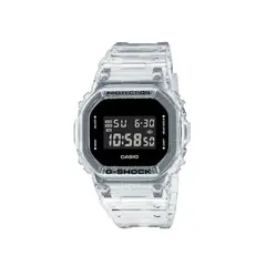G-SHOCK - RELOJ DIGITAL PARA HOMBRE CASIO DW-5600SKE-7DR - TRANSPARENTE