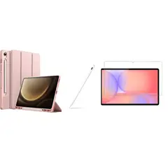 GENERICO - Forro Funda Smart Case Para Samsung s9-s9 fe+ Lapiz + vidrio