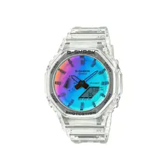 G-SHOCK - RELOJ ANÁLOGO DIGITAL PARA HOMBRE CASIO GA-2100SRS-7ADR - BLANCO