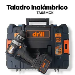 GENERICO - Taladro Inalámbrico Brushless TA68MCK