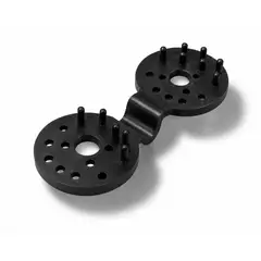 GENERICO - Broche Plástico De Amarre Para Polisombras X 50 Unidades