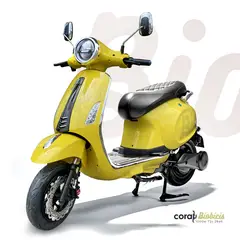 BIOBICI - Moto Eléctrica CORAL Biobicis 2026 Color AMARILLO 1000W