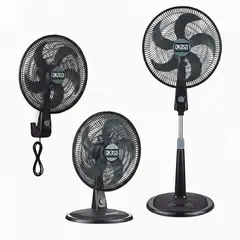DKASA - Ventilador Simplicity Motor Balinera 3 en 1 de 18 Pulgadas YF-ST1807-6
