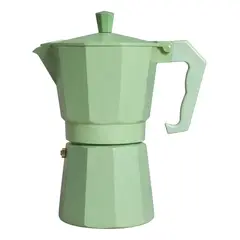 BIGCENTER - Cafetera Moka Italiana Barista Café Espresso Aluminio 300ml