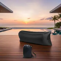 JUGUETELANDIA - Sofá Inflable Portátil sin Bomba Air Lounger