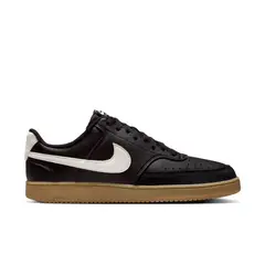 NIKE - Tenis Court Vision Lo V3 Hombre-Negro/Blanco