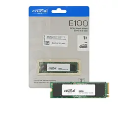 CRUCIAL - Disco Sólido M.2 E100 2TB NVMe 5000MBs