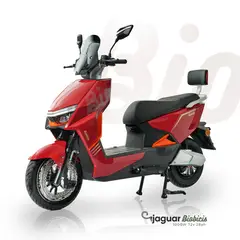 BIOBICI - Moto Eléctrica JAGUAR Biobicis 2026 Color ROJO 1000W