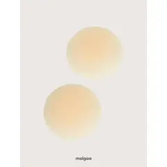 MOLGOA - Nippies Termoadhesivos Cubre Pezones Invisibles para Mujer - Cubre Pezones