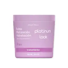 AMAZONICA BELEZA - AMAZÓNICA Mascarilla Platinum Look x500ml