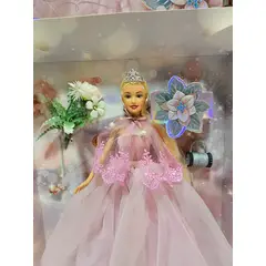 GENERICO - Muñeca princesa 33cmx 28cm Juguete