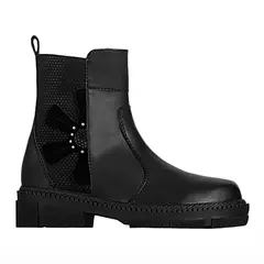FRATTINI - Botabotin Casual de Niña cecilia Negro