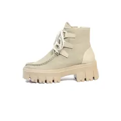 MANIQUEO - Botines Beige Mila