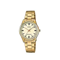 CASIO - RELOJ PARA MUJER LTP-V005G-9AUDF -AMARILLO
