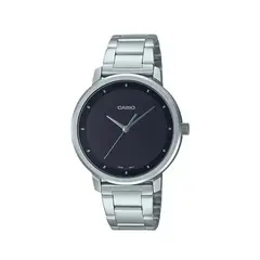 CASIO - RELOJ PARA MUJER LTP-B115D-1EVDF -PLATEADO