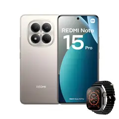 XIAOMI - Celular Redmi Note 15 Pro Lte 256Gb 8Gb Ram Gris + Smartwatch