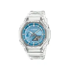 G-SHOCK - RELOJ ANÁLOGO DIGITAL PARA HOMBRE CASIO GA-2100BM-7A2DR - TRANSPARENTE