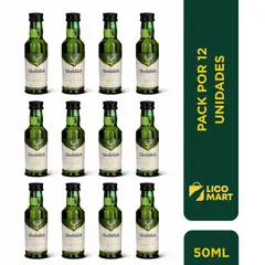 GLENFIDDICH - PACK POR 12 MINIATURAS 12 AÑOS 50 ML
