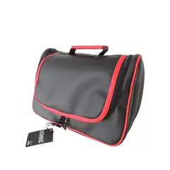 GENERICO - NECESER HOMBRE MILAN NEGRO Y ROJO