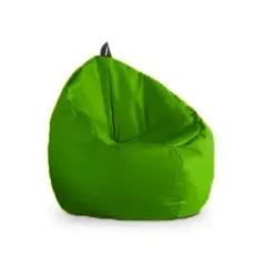 GENERICO - Puff Tipo Pera o Silla Infantil Para Espacios Pequeños Color Verde