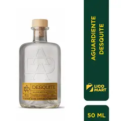 GENERICO - MINIATURA AGUARDIENTE DESQUITE ARTESANAL 50 ML