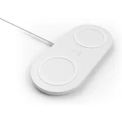 BELKIN - Base de Carga Pad Inalámbrica Doble Qi 10W