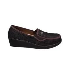 CALZADO ROMULO - Zapato Mocasín Mujer Textil Tacón Corrido Romulo