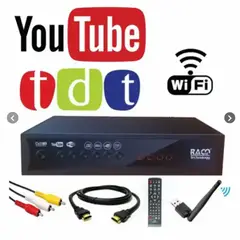 KRONE - Decodificador Tdt Full HD para Tv Digital DVB-T2