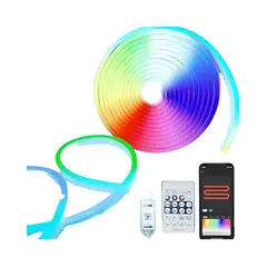 GENERICO - Tira Cinta LED 5M Luz Decorativa Flexible para Toda Ocasión