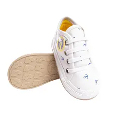 ZAPATOS PILIN - Ocean White Tenis Caminante Niño