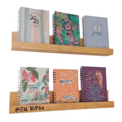 GENERICO - Repisa porta Cuadros en madera Pino contrachapado