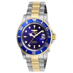 INVICTA - Reloj Pro Diver hombre 40 mm Plata/Dorado
