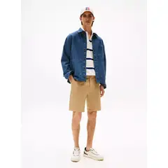 TOMMY HILFIGER - Bermudas beige de 9 pulgadas